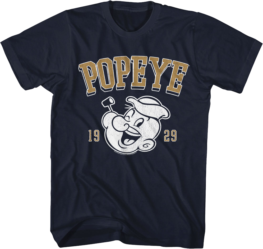 1929 Athletic Logo Popeye T-Shirt product image 1