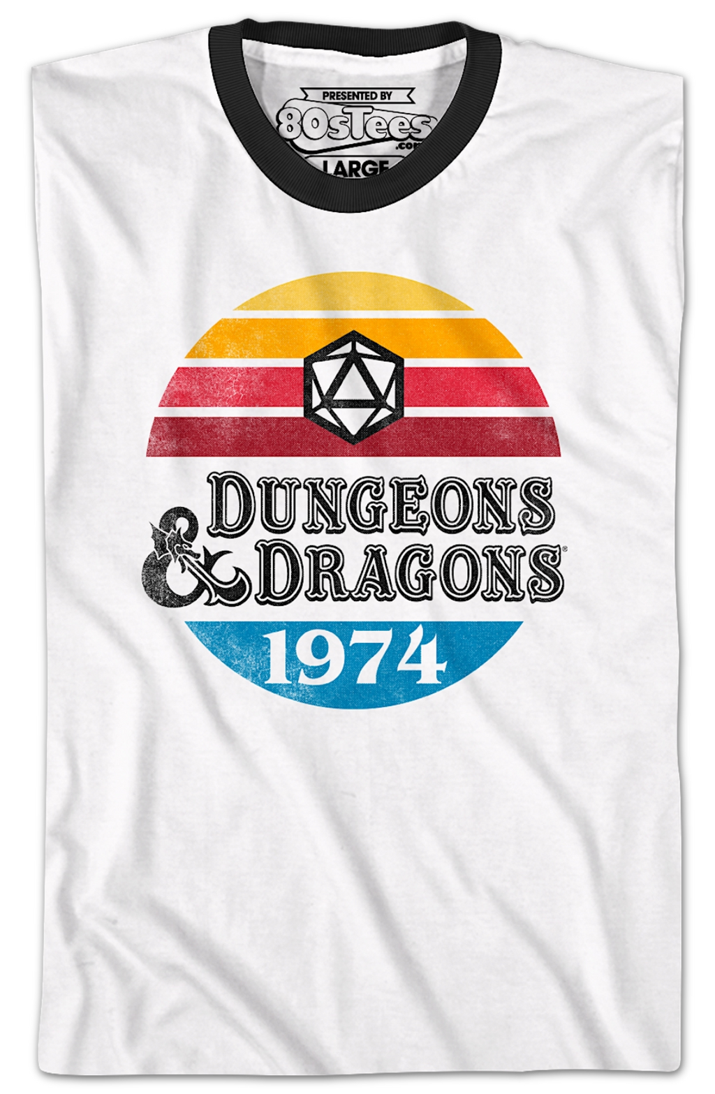 1974 Dungeons & Dragons Ringer Shirt product image 2