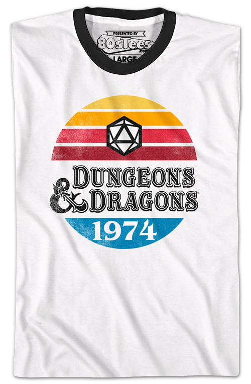 1974 Dungeons & Dragons Ringer Shirt product image 2
