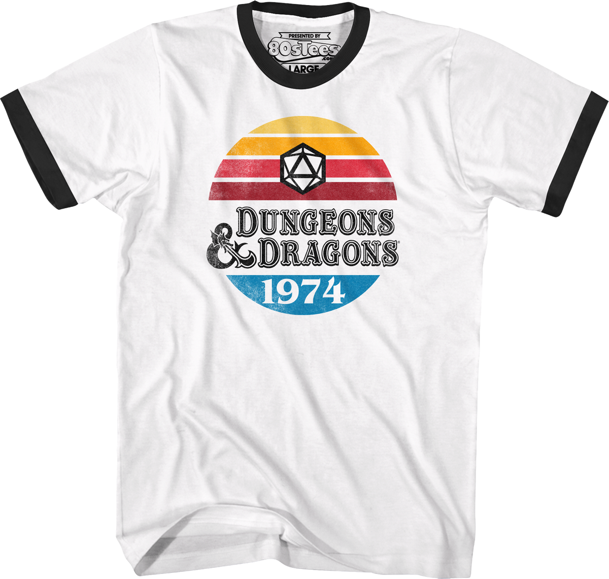 1974 Dungeons & Dragons Ringer Shirt product image 1