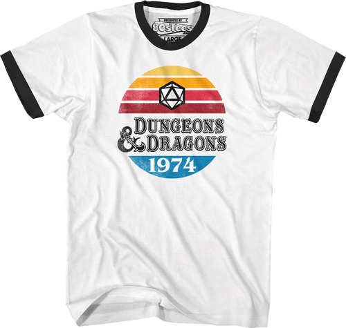 1974 Dungeons & Dragons Ringer Shirt product image 1