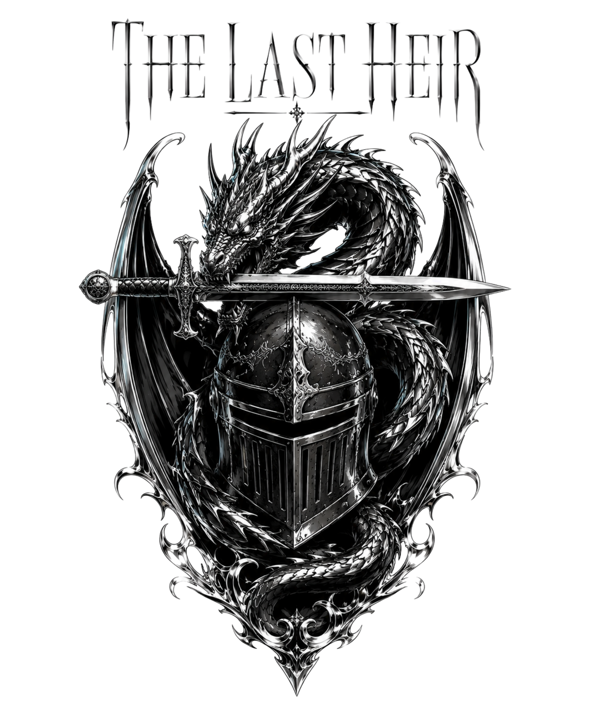 The Last Heir Knight Helmet Dragon S product image 3