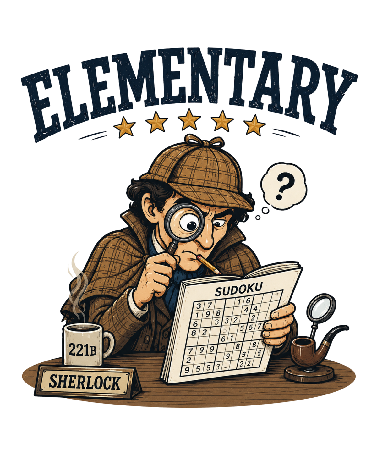 Elementary Detective Solving Sudoku product image 3