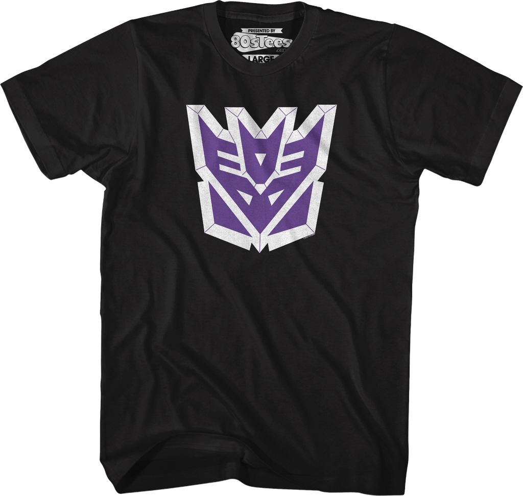 Decepticons Classic Logo Transformers T-Shirt product image 14