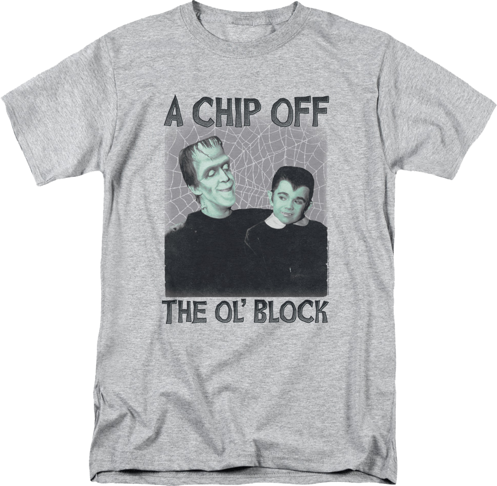 A Chip Off The Ol' Block Munsters T-Shirt product image 1
