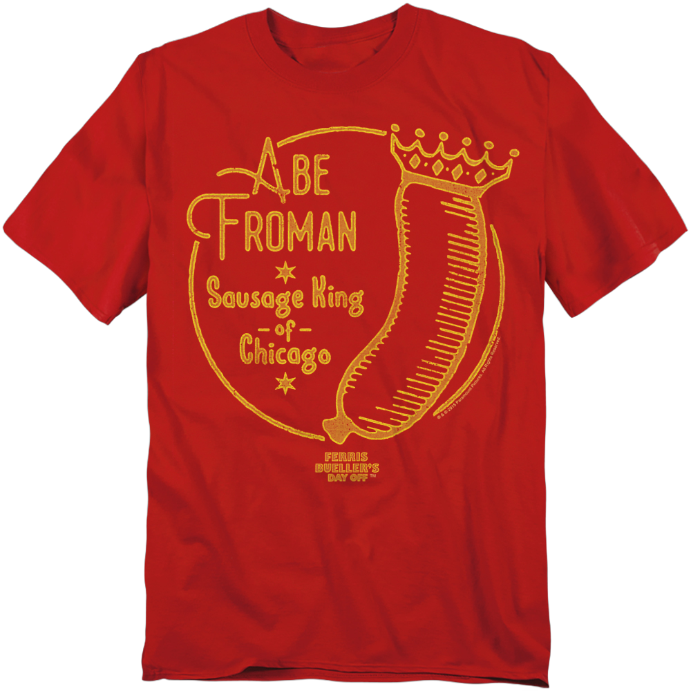Abe Froman King Logo Ferris Bueller's Day Off T-Shirt product image 2
