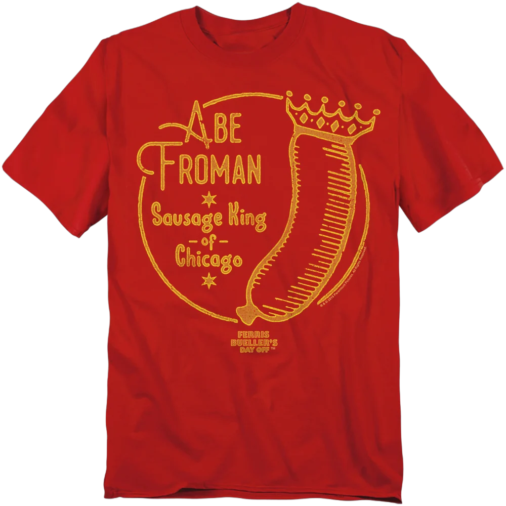 Abe Froman King Logo Ferris Bueller's Day Off T-Shirt product image 1