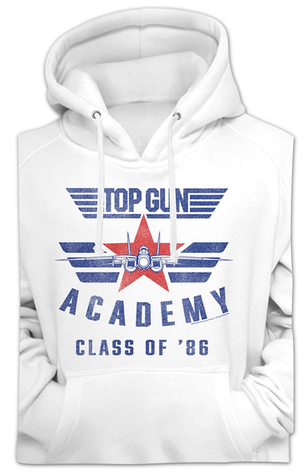 White Academy Class Of '86 Top Gun Hoodie product image 2