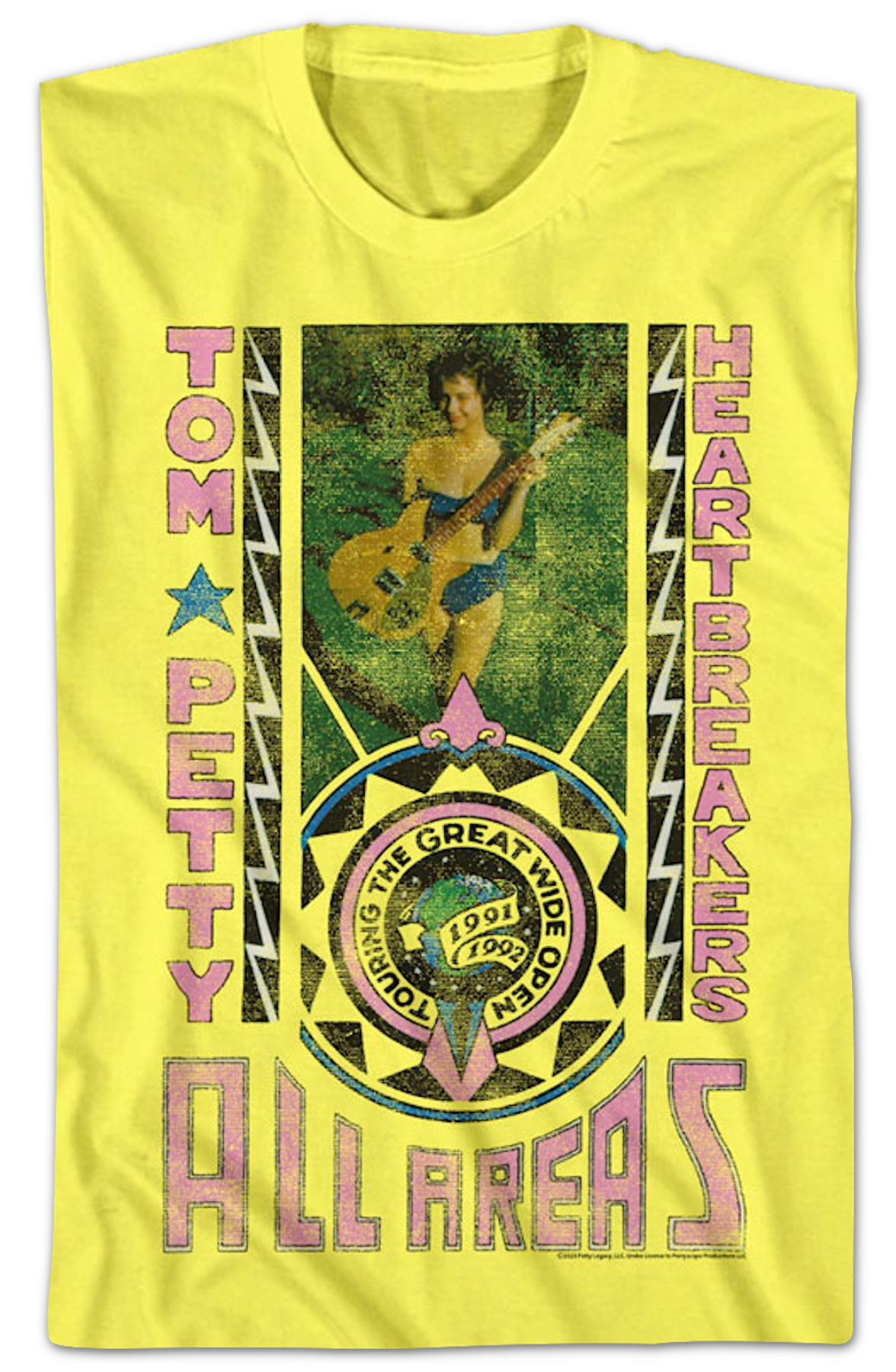 All Areas Access Tom Petty & The Heartbreakers T-Shirt product image 2