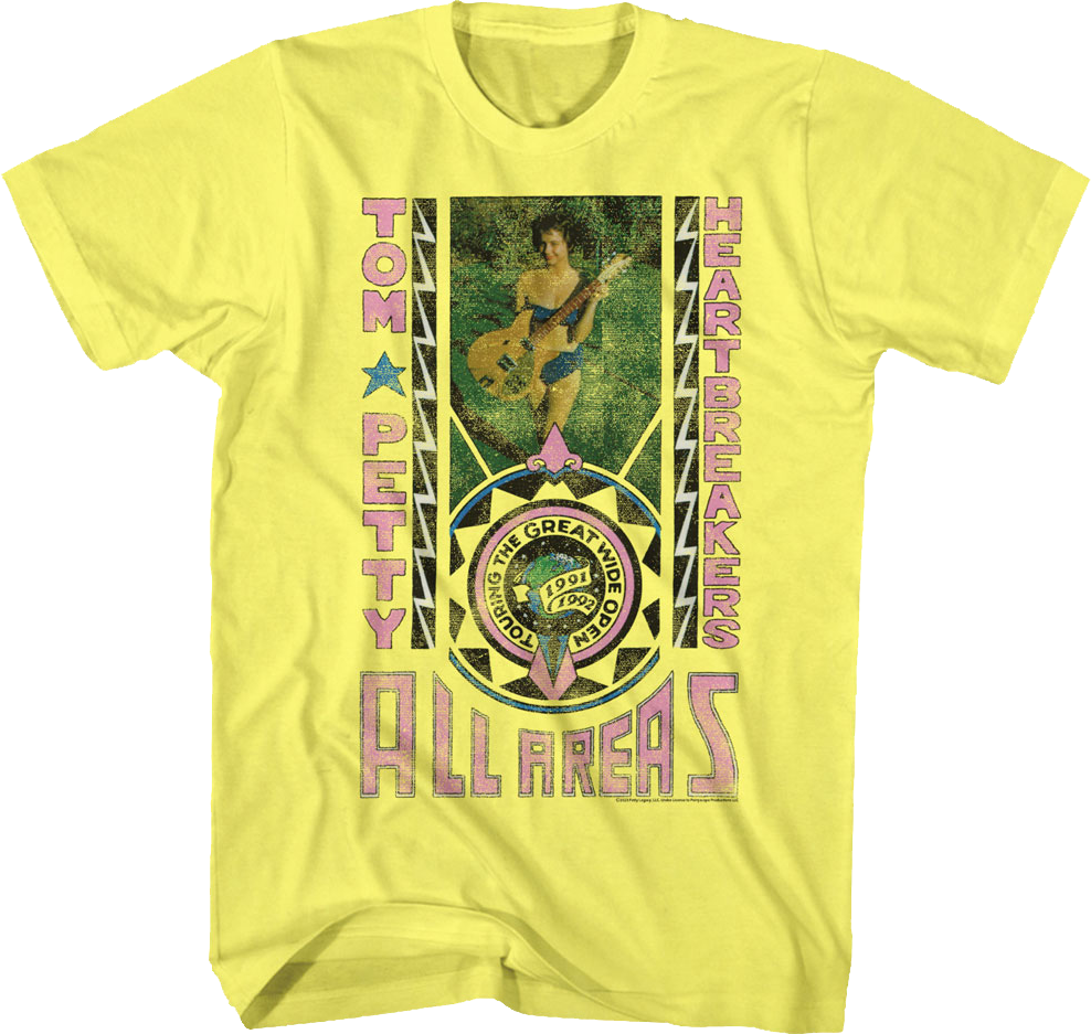 All Areas Access Tom Petty & The Heartbreakers T-Shirt product image 1