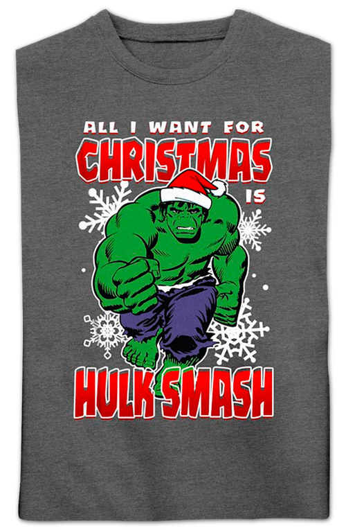 All I Want For Christmas Is Hulk Smash Marvel Comics product image 2