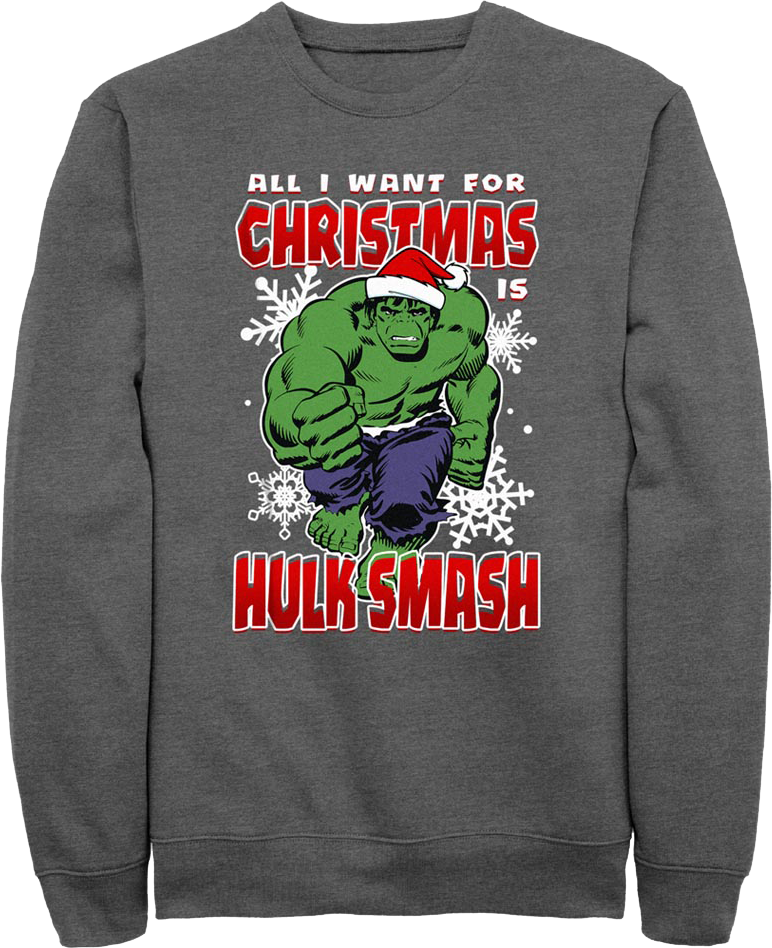 All I Want For Christmas Is Hulk Smash Marvel Comics product image 1
