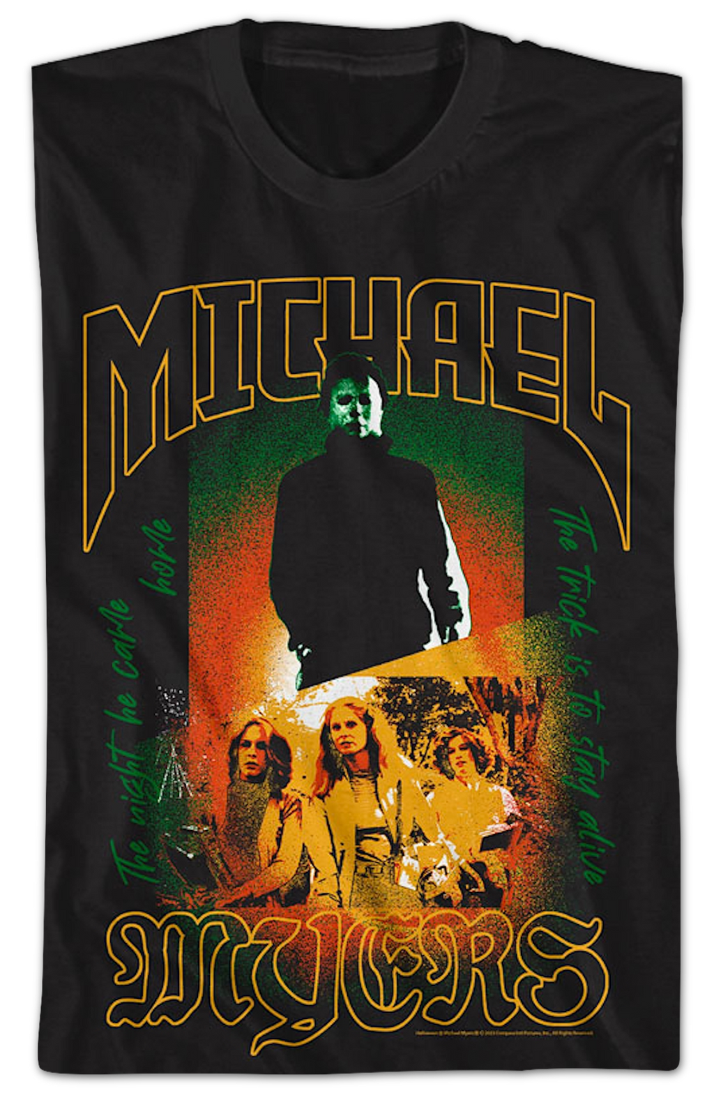 Alternate The Boogeyman And Babysitters Halloween T-Shirt product image 2