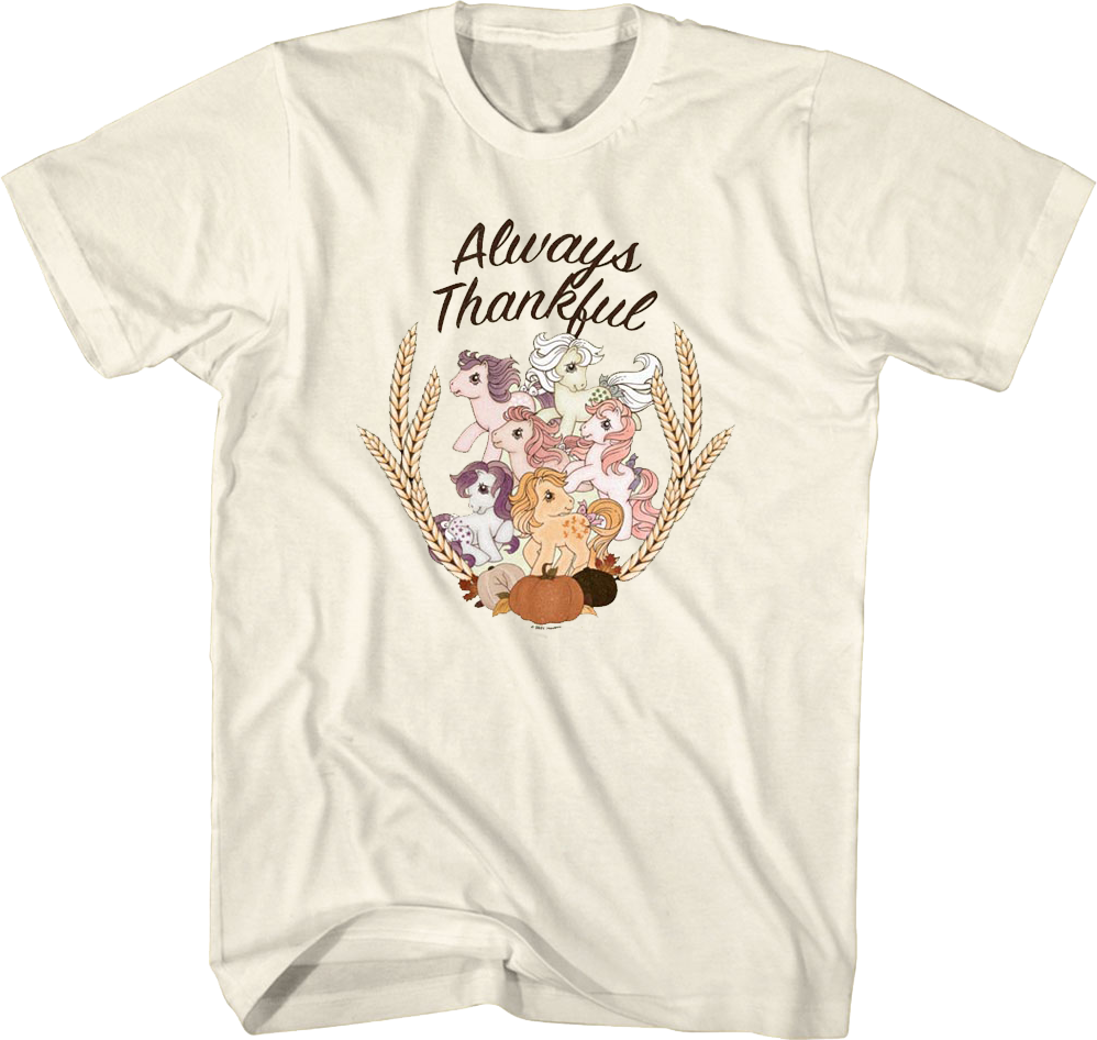 Always Thankful My Little Pony T-Shirt product image 1
