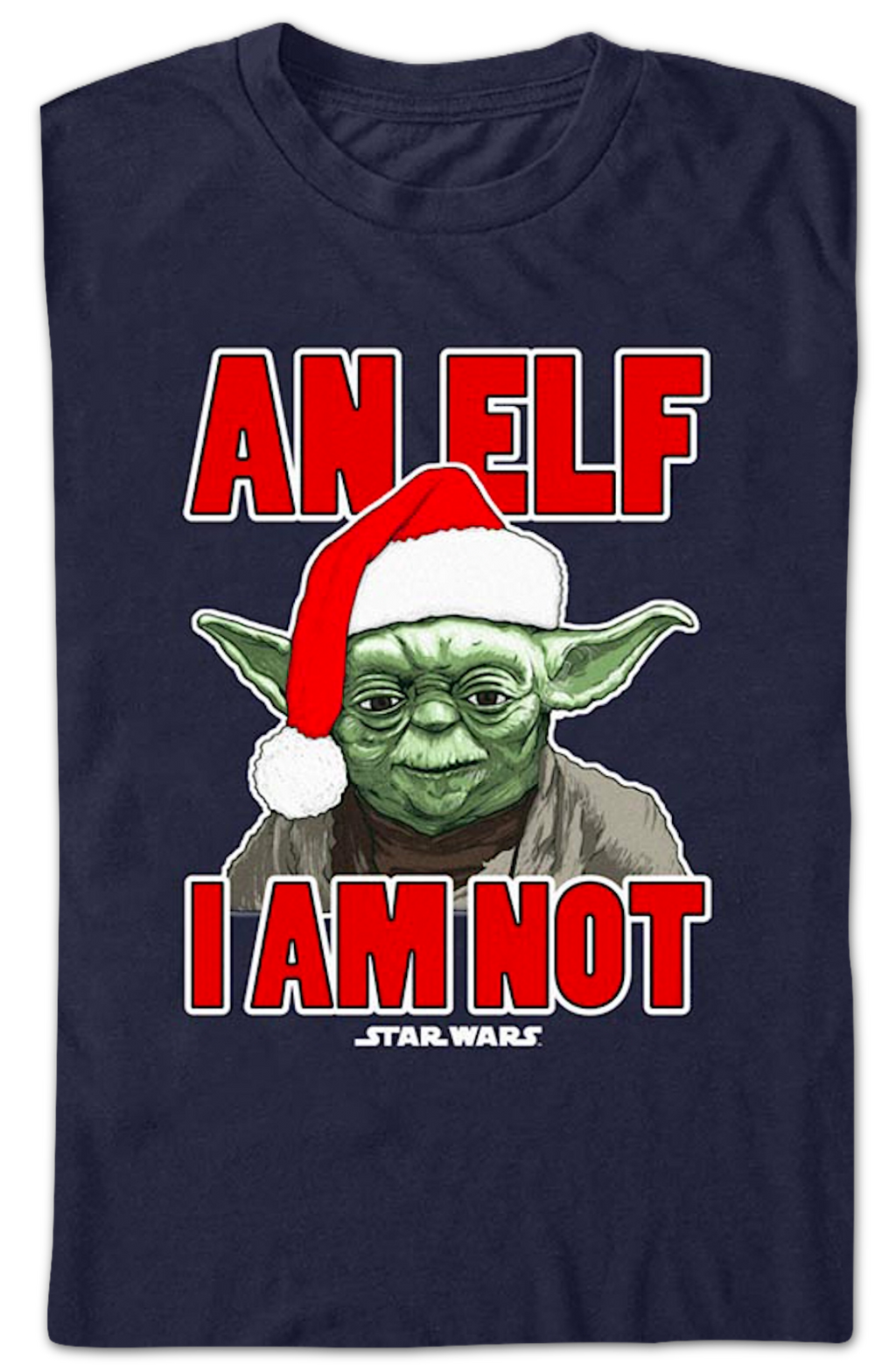 An Elf I Am Not Yoda Star Wars T-Shirt product image 2