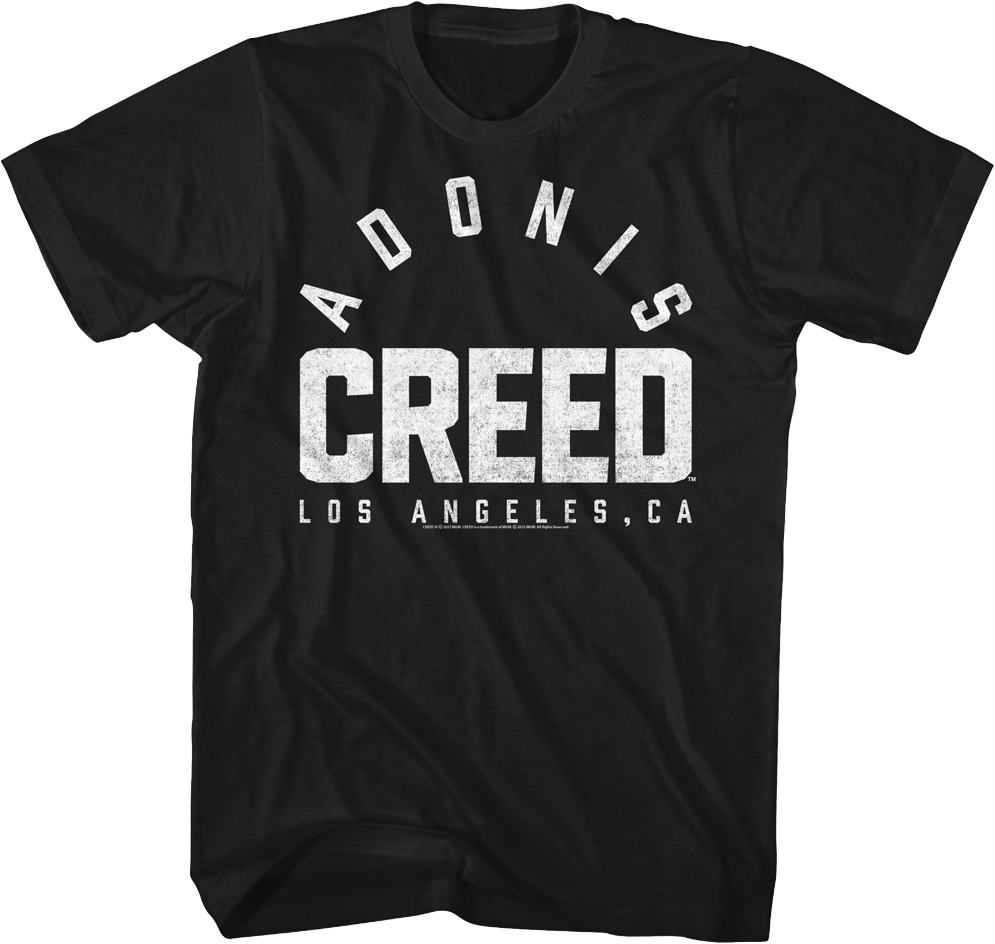Arched Logo Adonis Creed T-Shirt product image 1