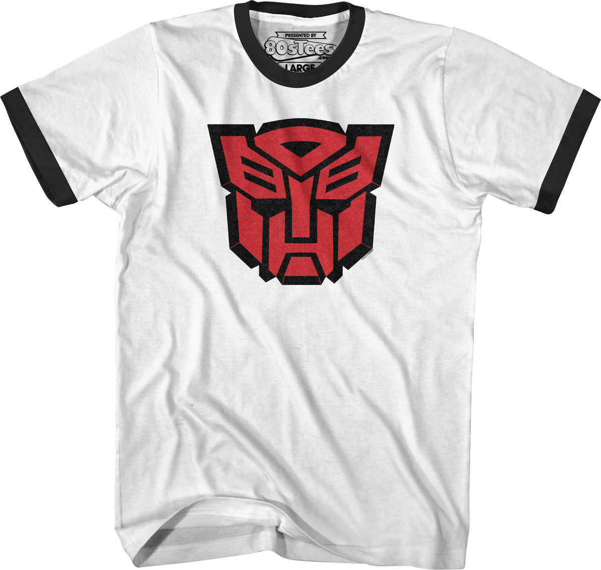 Autobots Classic Logo Transformers Ringer Shirt product image 1