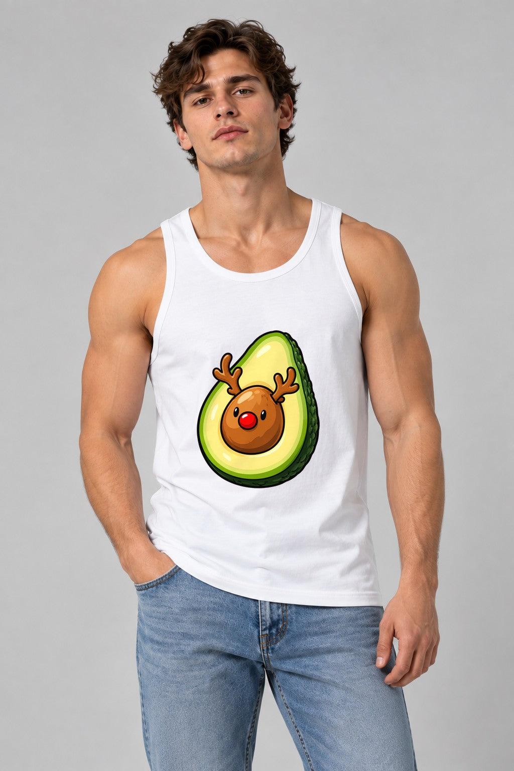 Avocado Reindeer