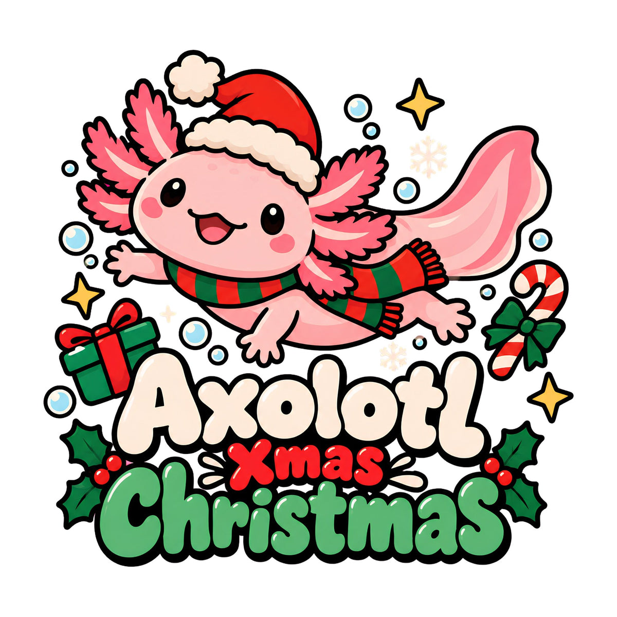 Axolotl Christmas