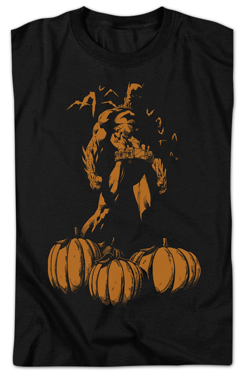 Batman Halloween Pumpkin Patch DC Comics T-Shirt product image 2