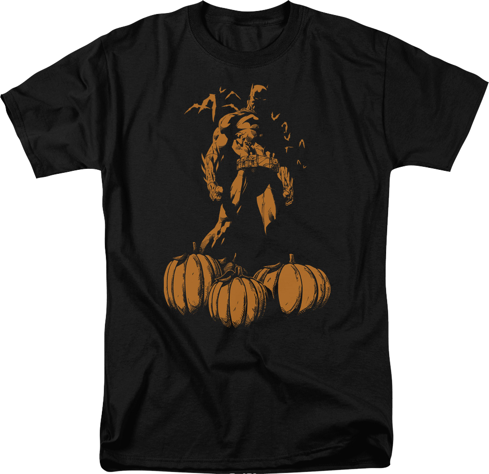 Batman Halloween Pumpkin Patch DC Comics T-Shirt product image 1