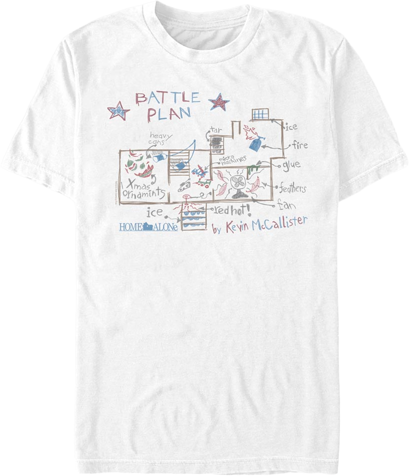 Battle Plan Home Alone T-Shirt product image 1