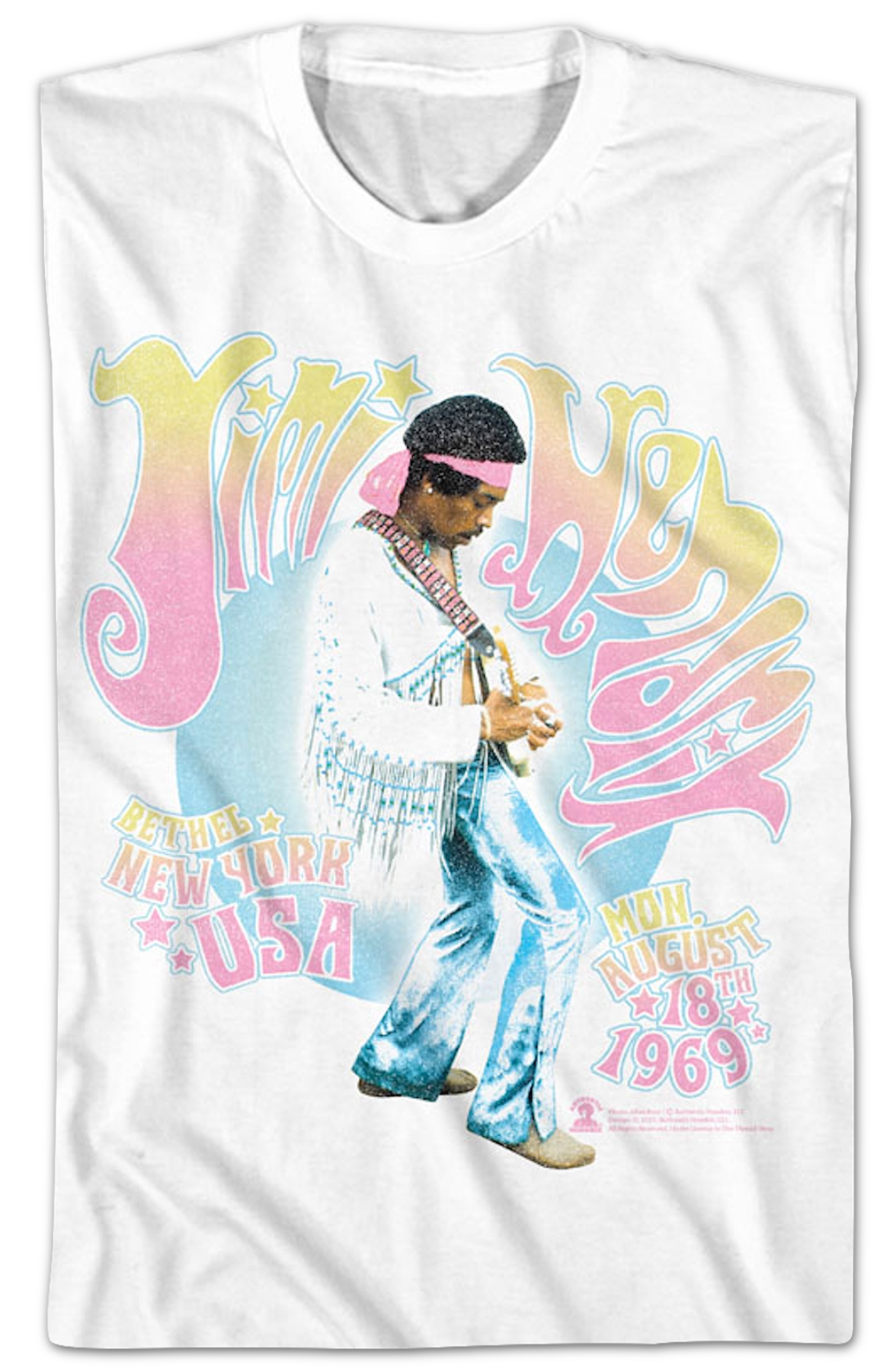Bethel New York Jimi Hendrix T-Shirt product image 2