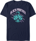 Black Panther Claw Marks Marvel Comics T-Shirt product image 1