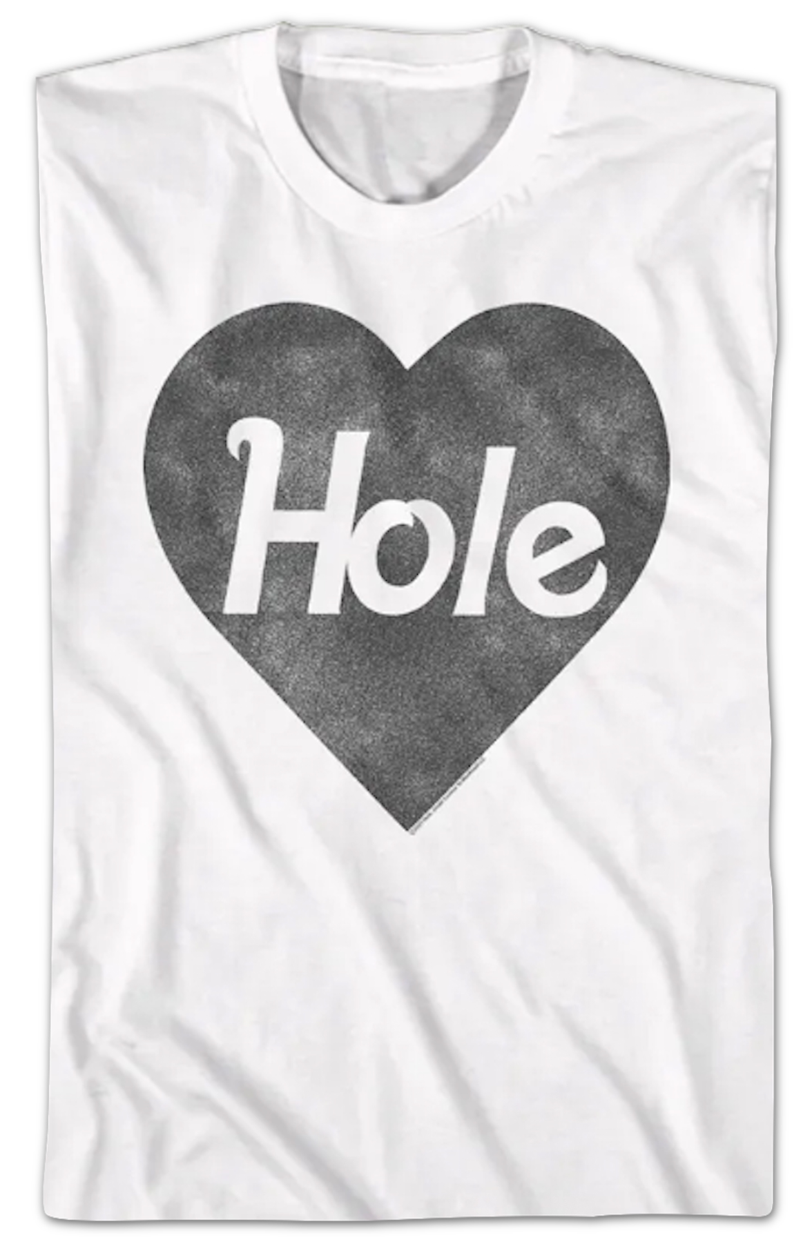 Black & White Heart Logo Hole T-Shirt product image 2