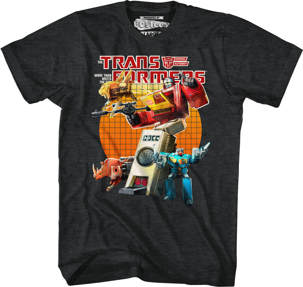 Blaster Squad Transformers T-Shirt product image 1