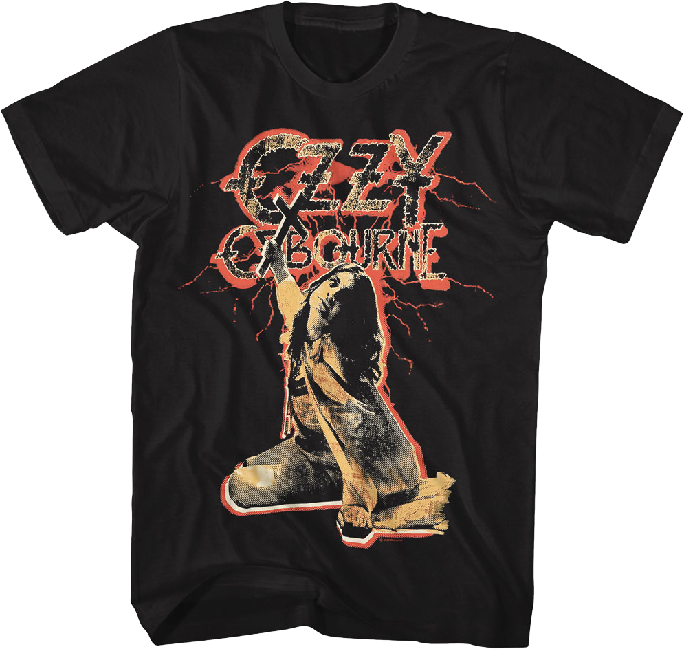 Blizzard Lightning Ozzy Osbourne T-Shirt product image 1