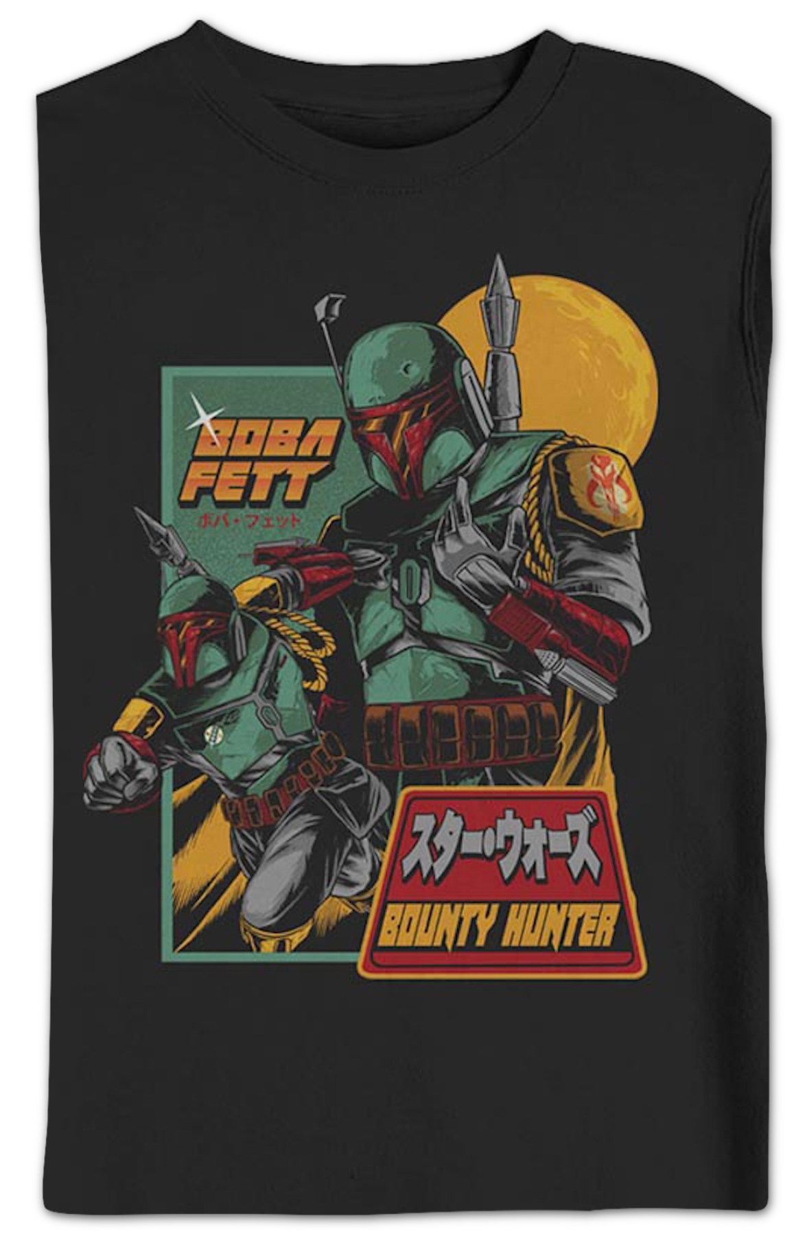 Boba Fett Bounty Hunter Collage Star Wars Sweatshirt product image 2