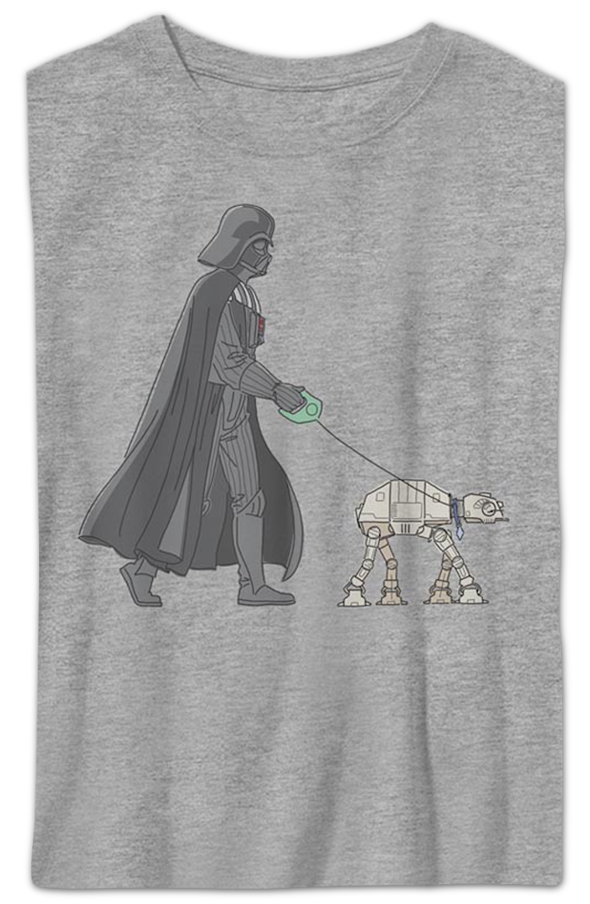 Boys Youth Darth Vader AT-AT Walker Star Wars Shirt product image 2