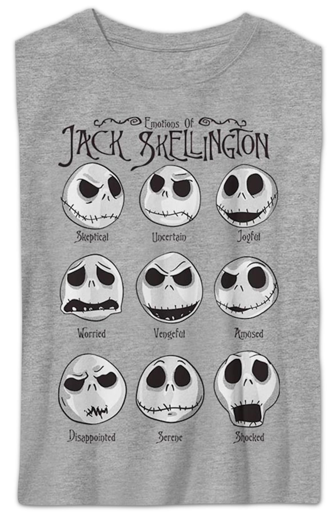 Boys Youth Emotions Nightmare Before Christmas Shirt product image 2