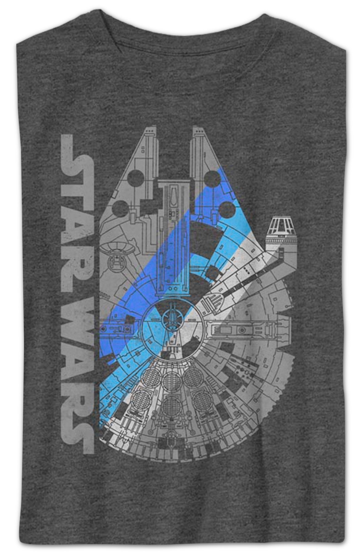 Boys Youth Millennium Falcon Star Wars Shirt product image 2