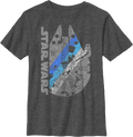 Boys Youth Millennium Falcon Star Wars Shirt product image 1