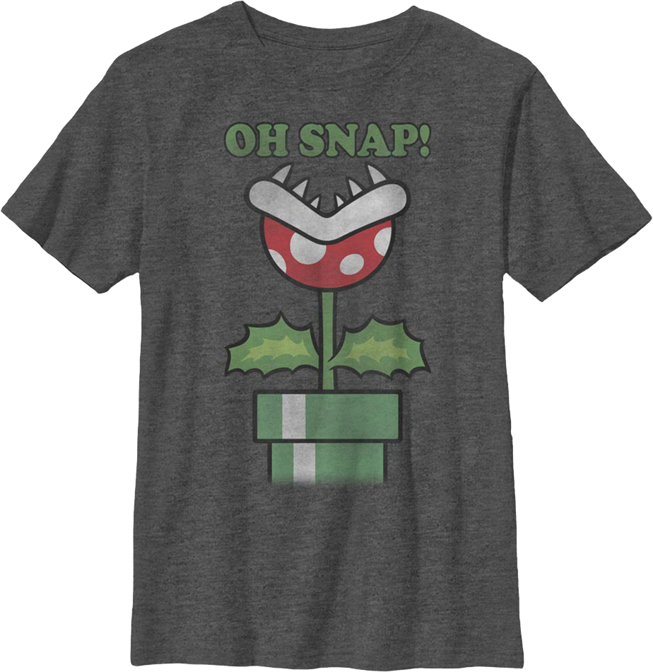 Boys Youth Oh Snap Super Mario Bros. Shirt product image 1