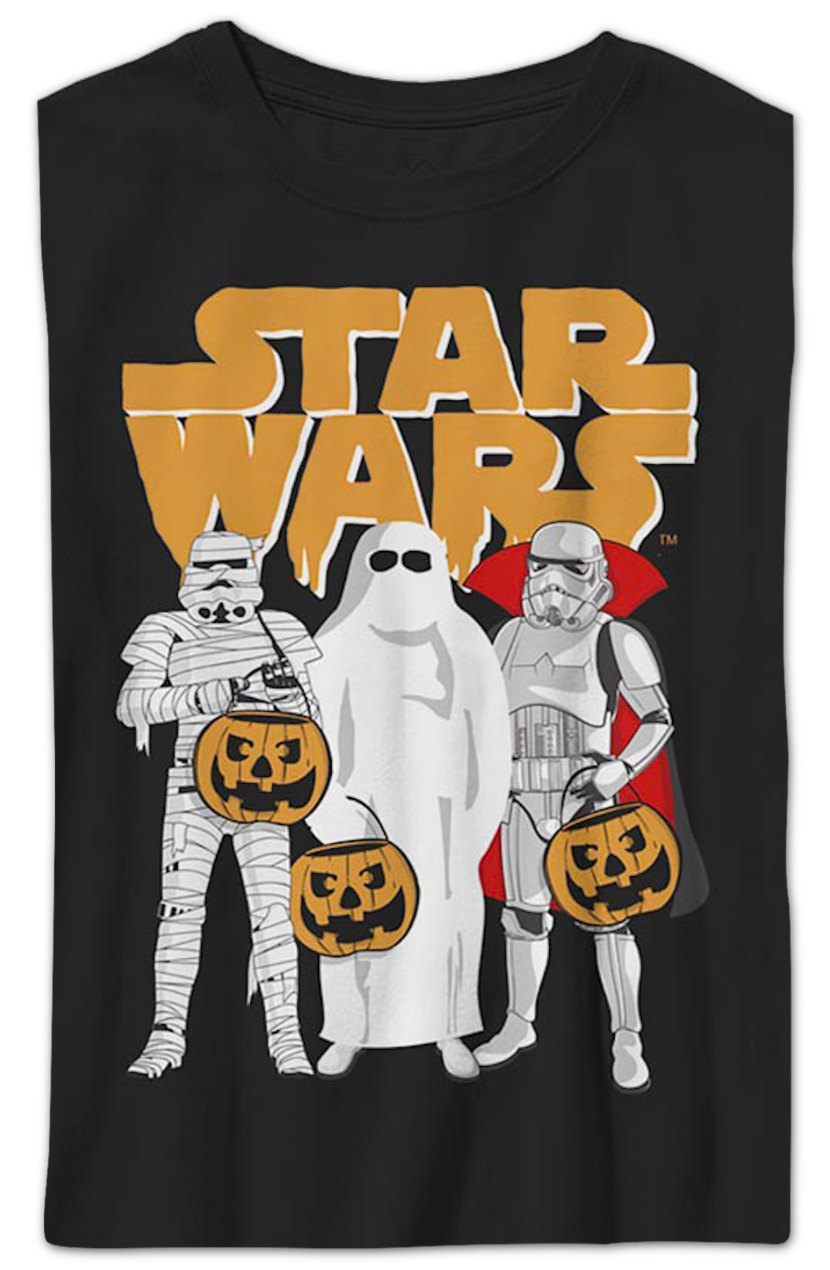 Boys Youth Stormtroopers Trick Or Treating Star Wars Shirt product image 2