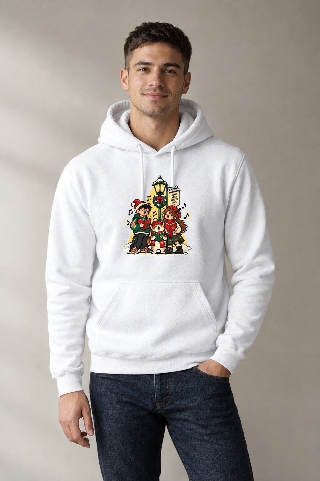 Carolers By Lamppost product image 1