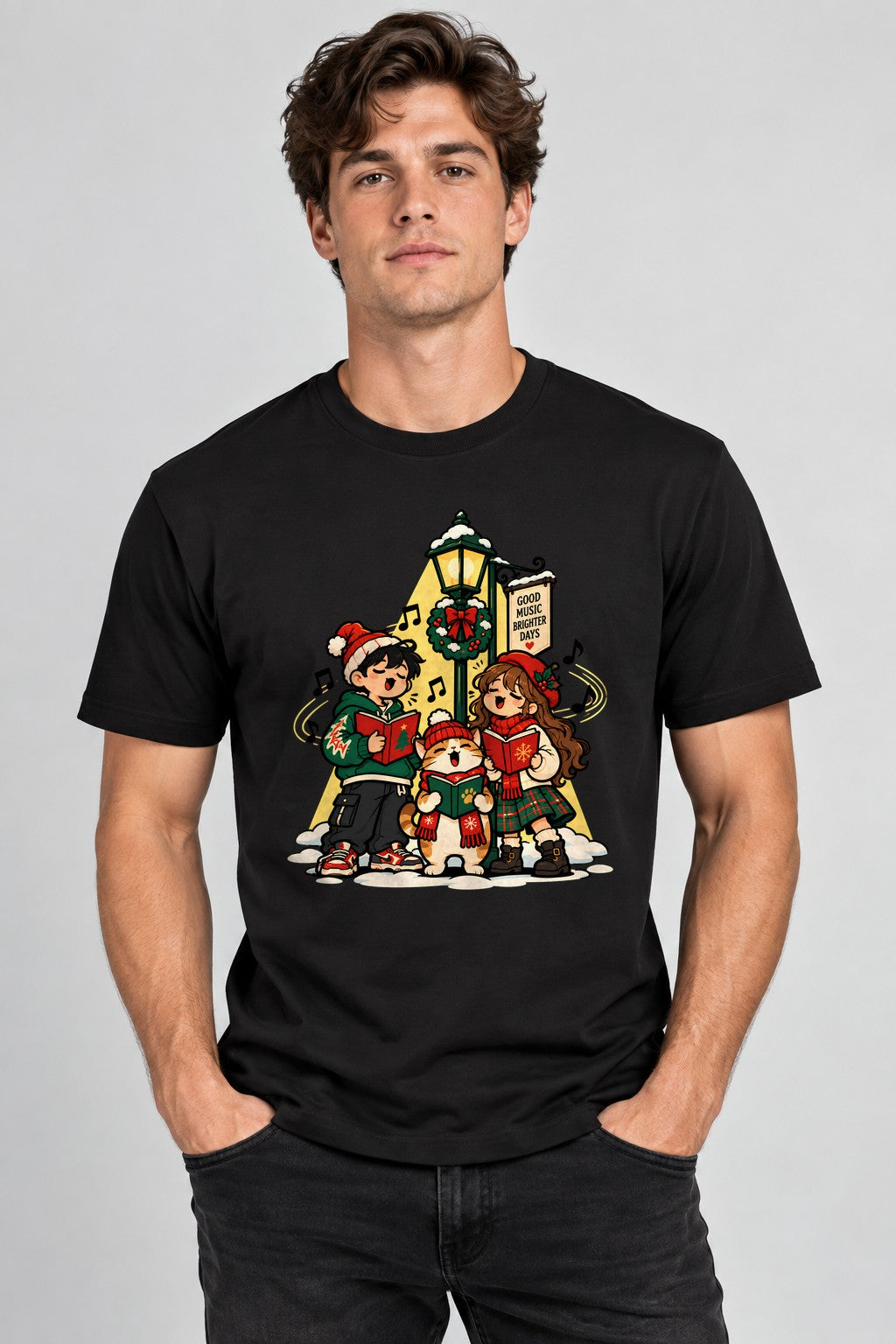 Carolers By Lamppost product image 2