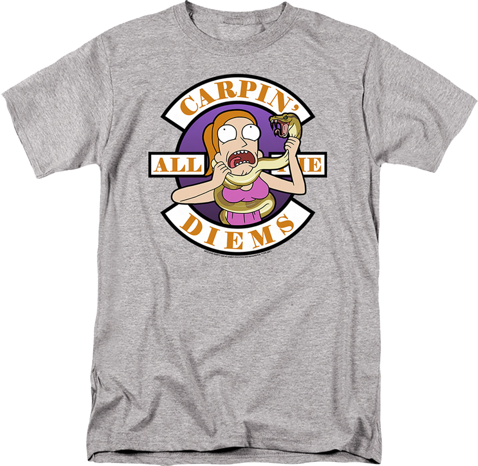 Carpin' All The Diems Rick And Morty T-Shirt product image 1