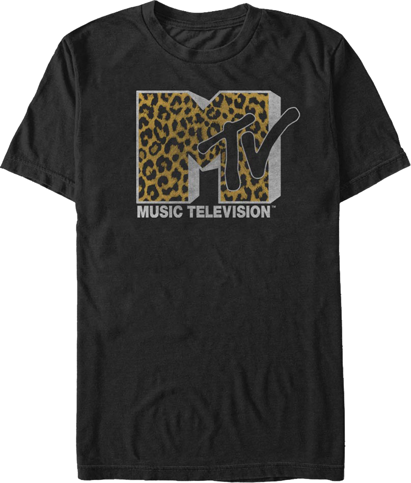 Cheetah Print Logo MTV Shirt product image 1