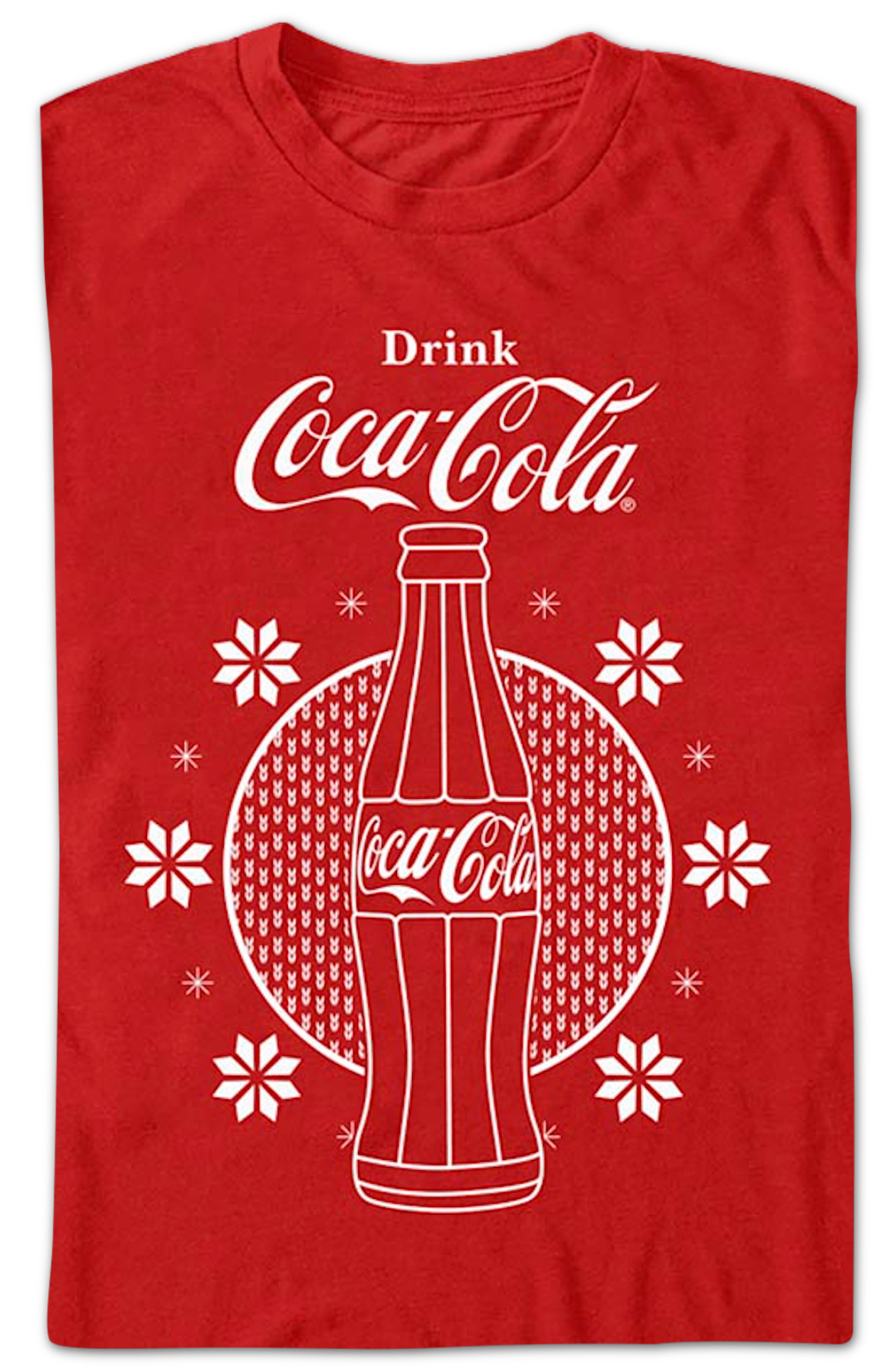 Red Christmas Bottle Coca-Cola T-Shirt product image 2