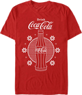 Red Christmas Bottle Coca-Cola T-Shirt product image 1