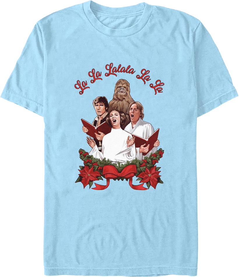 Christmas Carolers Star Wars T-Shirt product image 1