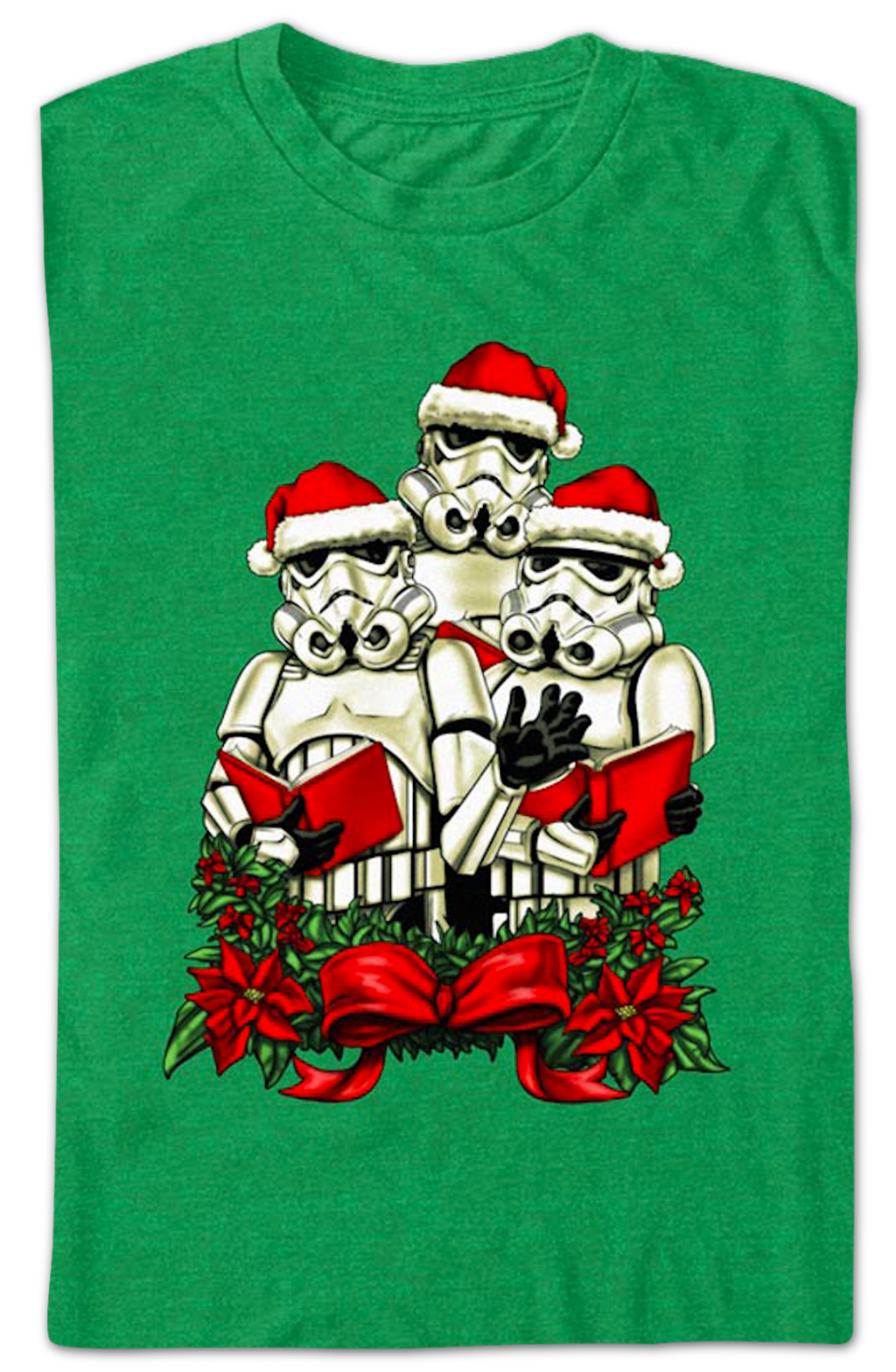 Christmas Caroling Stormertroopers Star Wars T-Shirt product image 2