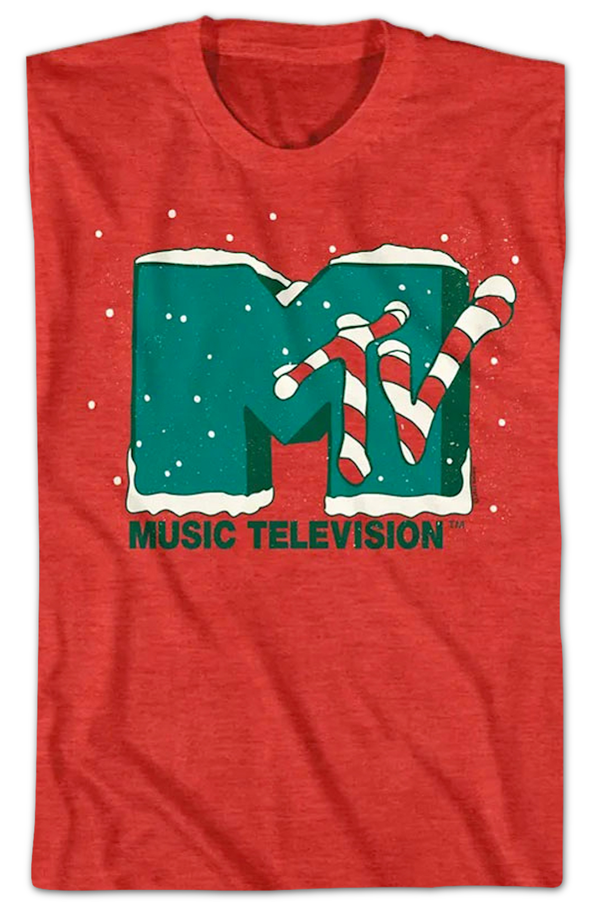 Christmas Snowfall Logo MTV Shirt product image 2