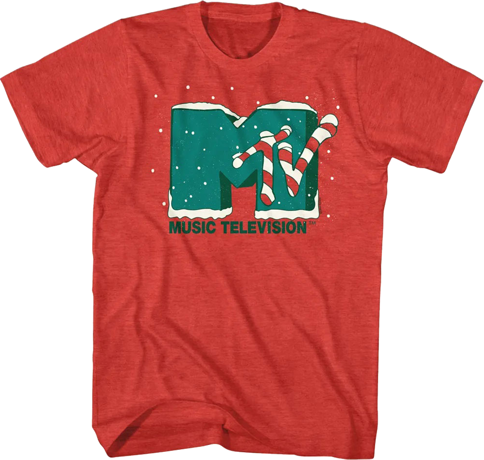 Christmas Snowfall Logo MTV Shirt product image 1