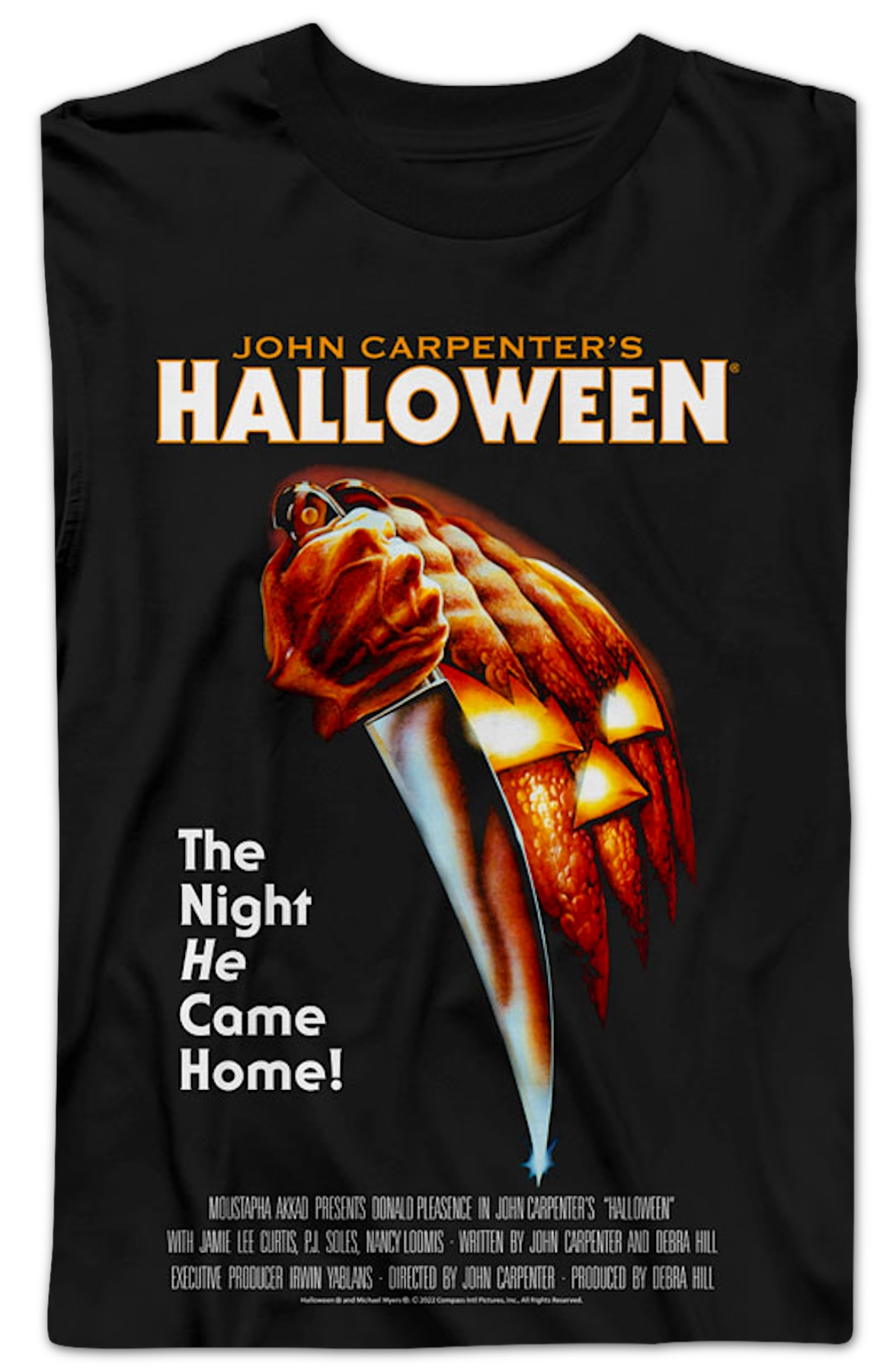 Classic Poster Halloween Long Sleeve Shirt