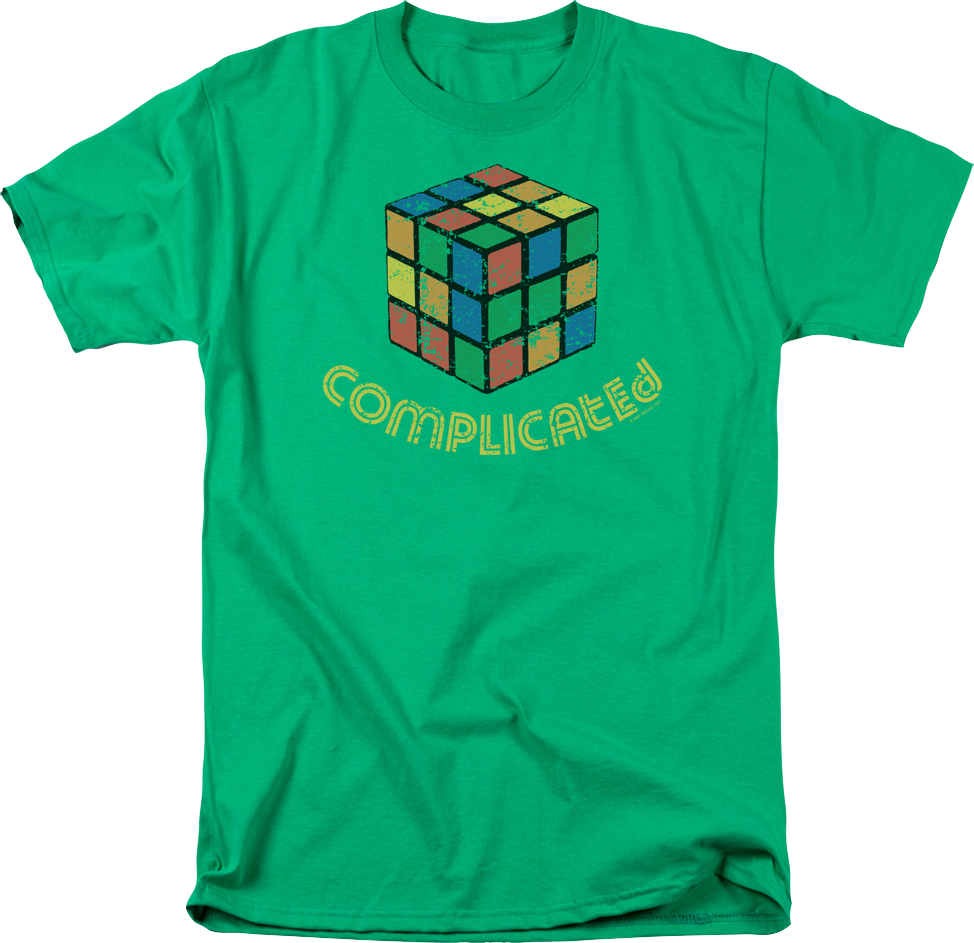 Complicated Rubik's Cube T-Shirt product image 1